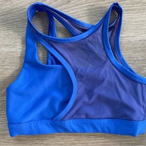 Alo Yoga crescent airlift bra “alo blue” size S